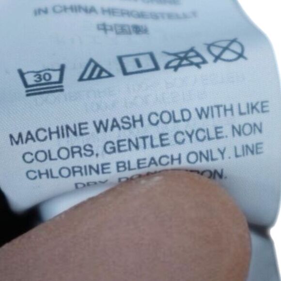 Madewell Tank Top Women’s Small Black Sheer Lined Crinkle Button Hole Tie Swing. - Picture 10 of 16